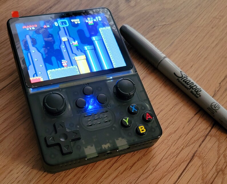 NEW CUSTOM Retro Handheld. Custom Firmware and Prescraped Game Library
