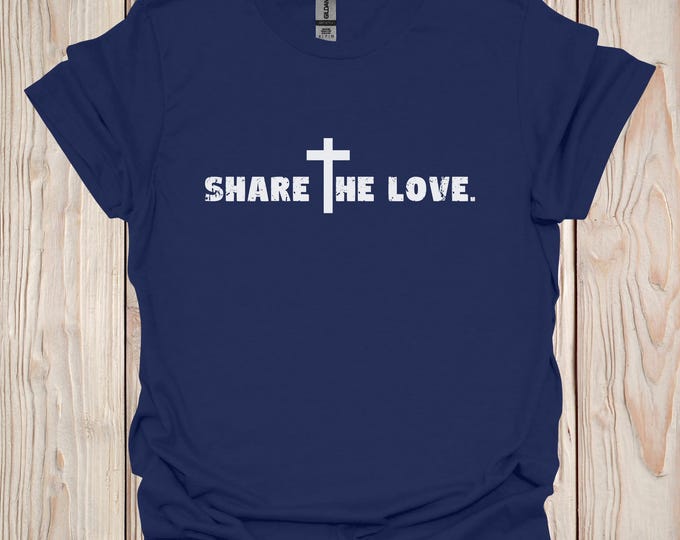Featured listing image: Christian Shirt. Share the Love.