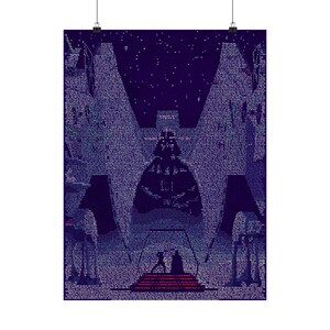 Empire Strikes Back Matte Vertical Poster