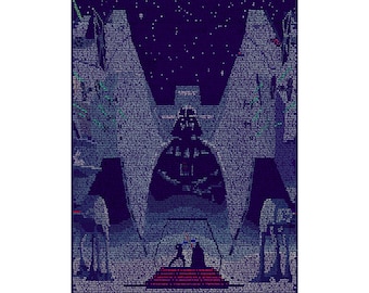 Empire Strikes Back Matte Vertikales Poster