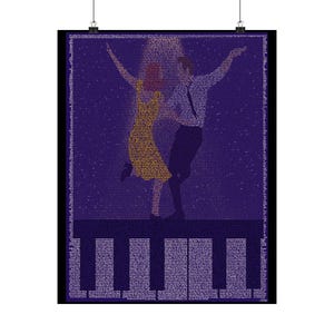 Matte verticale poster LaLaLand