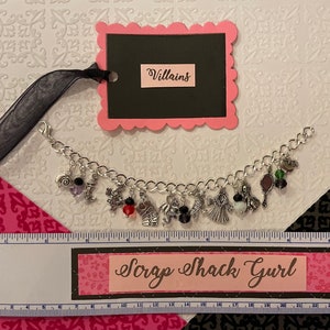 Villains Inspired Charm Bracelet