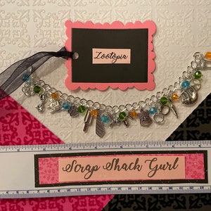 Zootopia Inspired Charm Bracelet