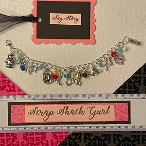 Toy Story Inspired Charm Bracelet