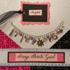 Tangled Inspired Charm Bracelet