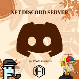 NFT Discord Server Template, Discord Server for Finance Communities, Crypto Discord, Discord for Crypto, Professional Business Discord