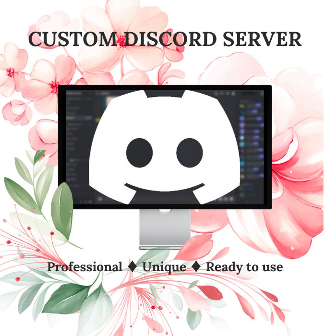 CUSTOM Discord Server Advanced Customizable Discord Gaming Discord
