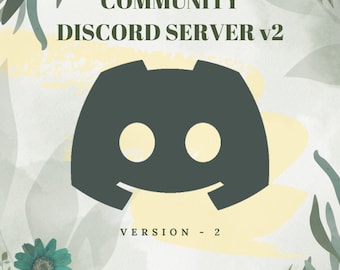 Community Discord-serversjabloon V2, Gaming Discord-server, Streamer Discord, Twitch Discord, Kick Discord, Youtube Discord, Public Discord