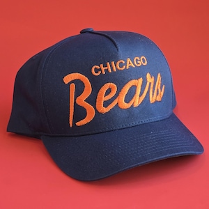 Chicago Bears Christmas Vacation Clark Griswold Retro 80s Style Mens Womens Unisex New DEADSTOCK Snapback Hat