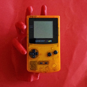 "offizielle ""Klarorange"" Gameboy Farbe - Restauriert."