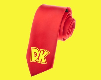Donkey Kong Inspired Necktie FREE SHIPPING