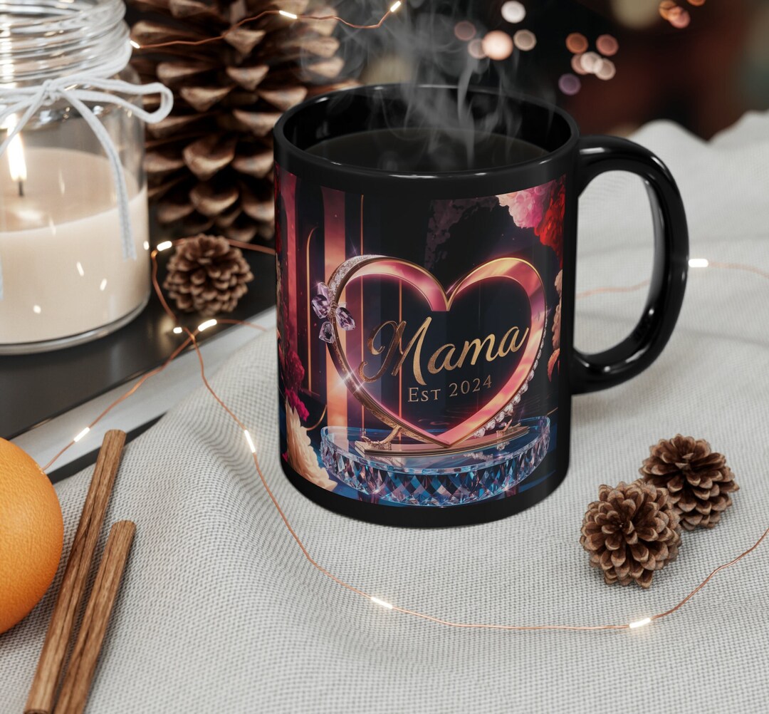 New Mama Est 2024 Mug,mom to Be Mug,mama to Be Mug,heart Mama Mug,gift — free download