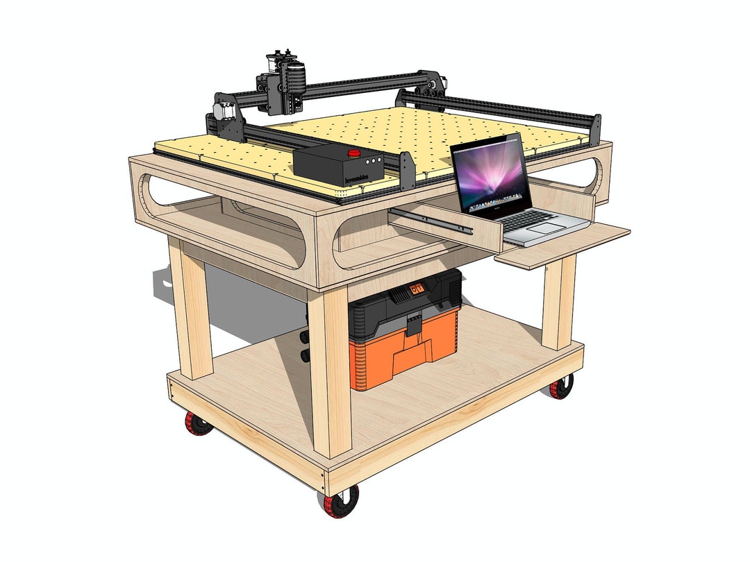 The Ultimate CNC Table Xcarve Table Woodworking Etsy