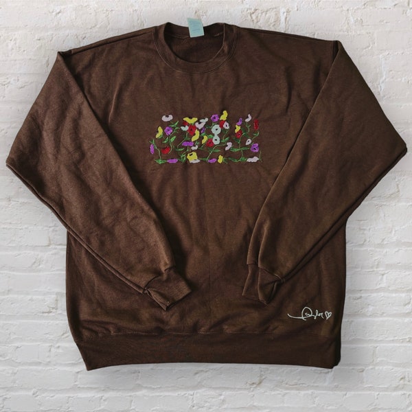 Surprise Song Embroidered Sweatshirt