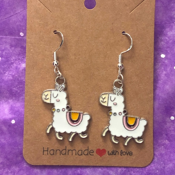 Llama Earrings | Llama Jewelry | Llama Accessories and Gifts | Alpaca Earrings | Alpaca Gifts | Animal Earrings | Animal Jewelry