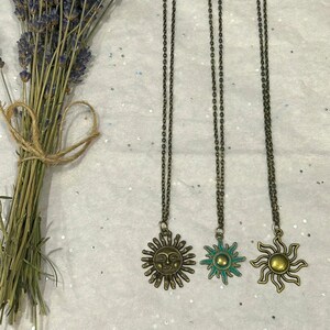 Sun Necklaces | Sun Jewelry | Sun Accessories and Gifts | Nature Necklaces | Nature Jewelry | Boho Necklaces | Boho Jewelry | Sun Gifts