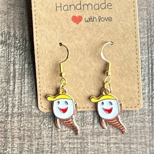 Cool Ghost Halloween Earrings