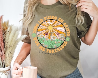 Christian Bible Verse T-Shirt, Catholic Gift for Women
