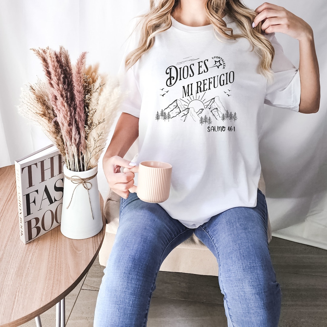 Maglietta cristiana da donna con scritta Donna di fede / Maglietta con versetto biblico ispiratore / Abbigliamento religioso