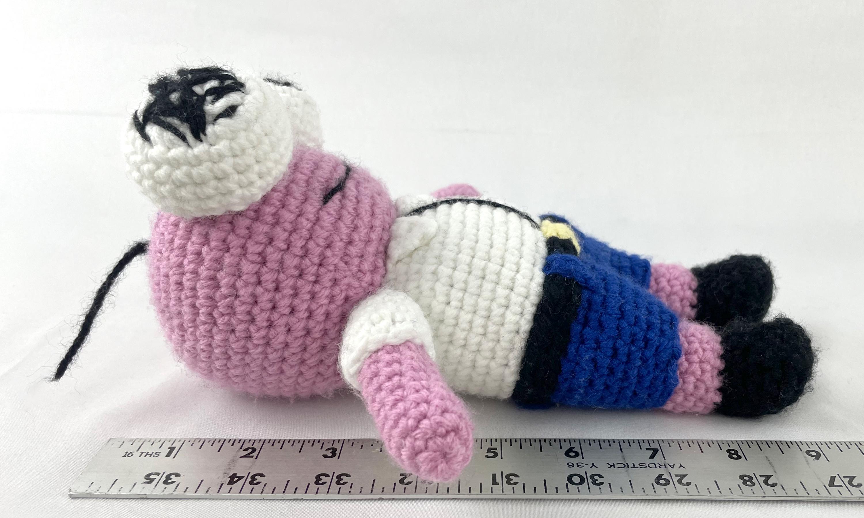 Pim Smiling Friends Plush • Handmade Crochet Amigurumi • Adult