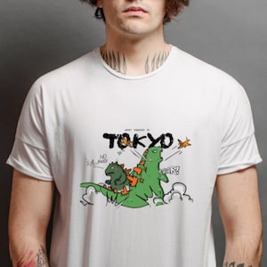 Kaiju Rampage! : Godzilla-Inspired Destruction T-Shirt - Movie Monster Pullover - Pop Culture Film Shirt - Japanese Legendary Creature Tee