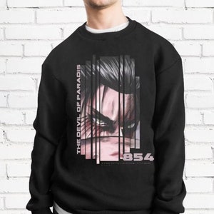 Eren Yeager - The Devil of Paradis Sweatshirt - Attack on Titan Inspired Merchandise - Anime Fan Apparel - AOT Manga Enthusiast Gift