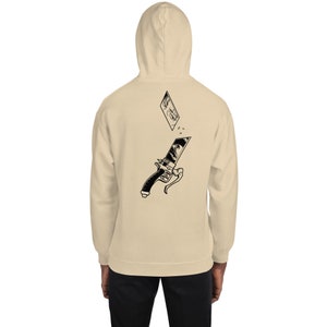 Anime Hoodie -Levi and Mikasa Ackerman DTG Print Back Design - AOT Sweater - Attack on Titan Sweatshirt - Anime Gift image 4