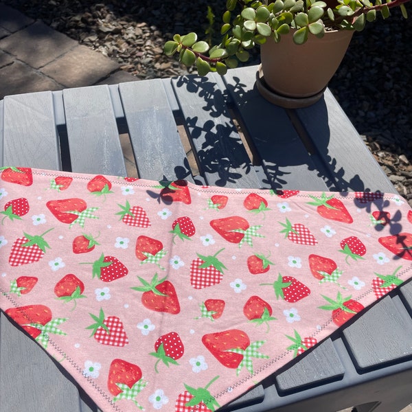 Strawberry Dog Bandana