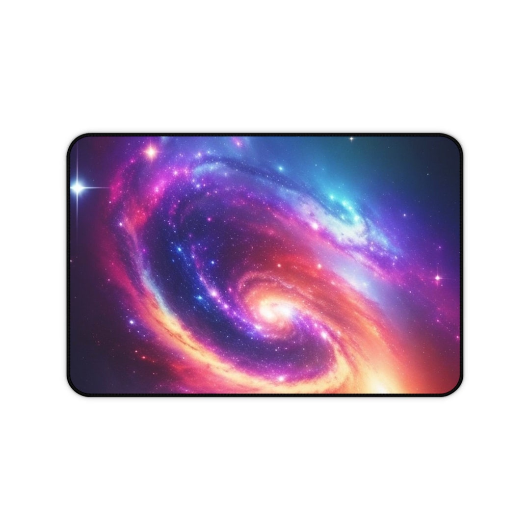 Galaxy Mouse Pad Space Mouse Pad Majestic Astronaut Etsy