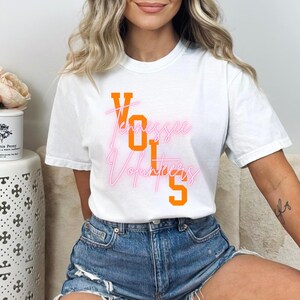 Vols Tennessee Volunteers Unisex Comfort Colors T-shirt, tn vols shirt, volunteers tshirt, Tennessee game day shirt, Knoxville tshirt, vols