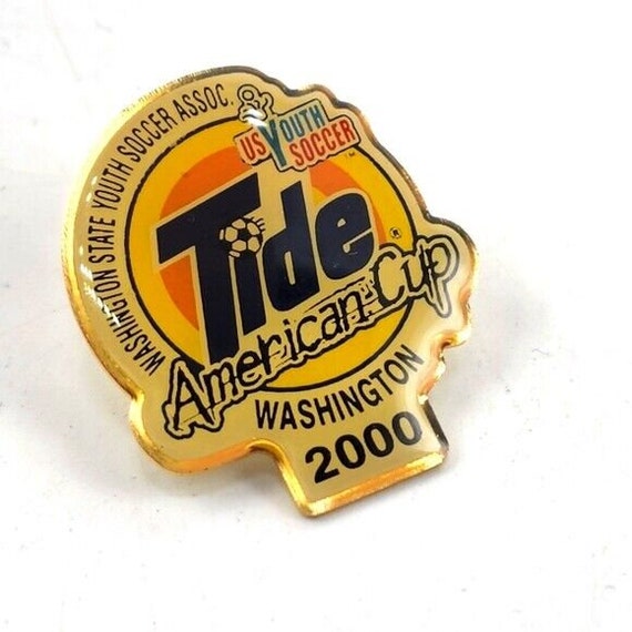 2000 Tide American Cup Soccer Lapel Pin Youth Socc