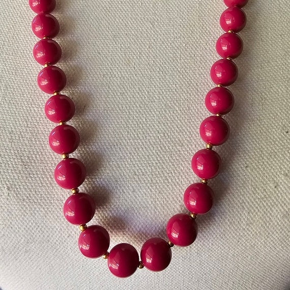 ロザマリア　ビーズネックレス 日本製】メタルビーズネックレス(ネックレス) | re:edition