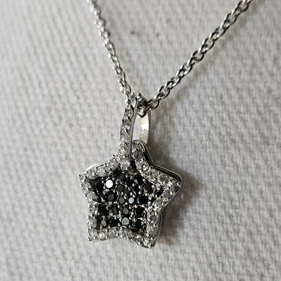 STAR JEWELRY　925 K14 CZ KIKICHIC | NYC | CZ Starburst North Star Coin Pendant