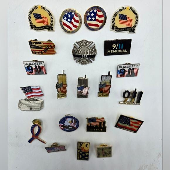 9 11 Memorial Pin - Etsy