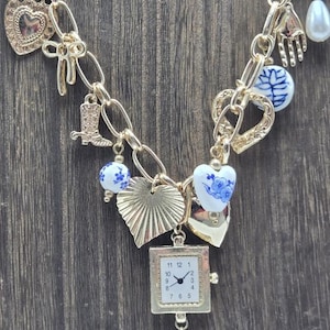 Bedelketting Gevlochten Keramische Harten Strass Goudkleur Kostuum Mode-sieraden Verzamelobject Landgoed Moderne Sieraden