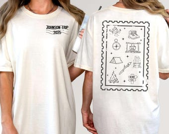 Custom Family Vacation Shirts, Family Trip Shirts, Summer Vacation Tees, Custom Camping Shirts, Family Matching Shirts, Custom Vacation Tees