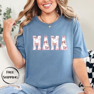 Mama Shirt, Mom Shirt, Gift for Mom, Mother&#39;s Day Gift from Daughter, Mother&#39;s Day Gift, New Mom Shirt, Pregnancy Announcement Shirt