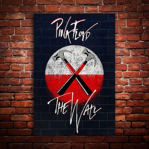 Pink Floyd: The Wall - Custom Print, Alan Parker, Cult Classic Movie, Premium, Canvas, Metal, Wood, Fine Art Wall Print, Ready to Hang