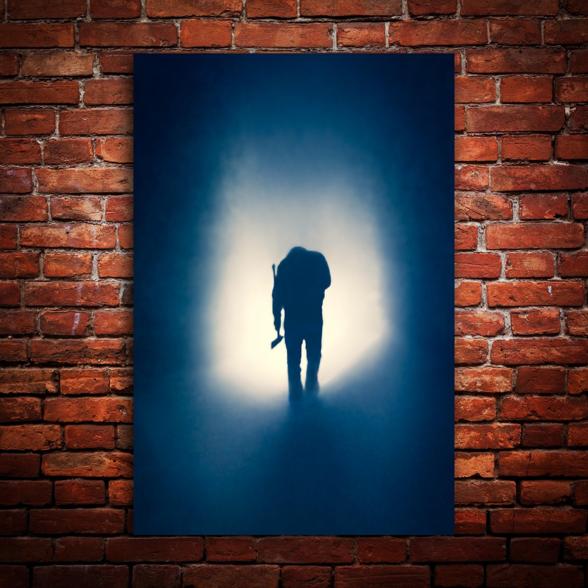 The Shining 1980 - Hedge Maze - Textless, Stanley Kubrick, Classic Movie, Painted, Canvas, Metal, Wood, Fine Art Wall Print, Ready to Hang