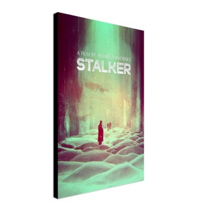 Stalker (1979) - Limited Edition, Andrei Tarkovsky, Classic Sci-Fi Movie, Premium Canvas, Metal, Wood, Fine Art Wall Print, Ready to Hang image 4