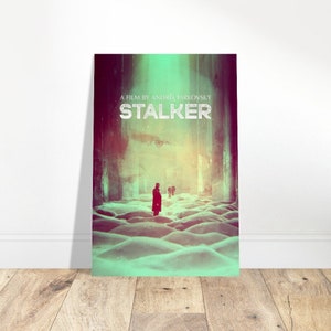 Stalker (1979) - Limited Edition, Andrei Tarkovsky, Classic Sci-Fi Movie, Premium Canvas, Metal, Wood, Fine Art Wall Print, Ready to Hang image 3