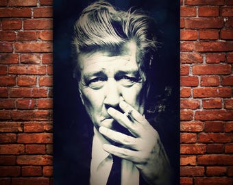 Lynchland, David Lynch, Director, Eraserhead, Twin Peaks, Fire Walk With Me, Custom, Canvas, Metal, Wood, Fine Art Wall Print, Ready to Hang
