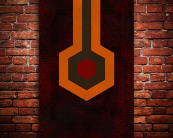 The Shining 1980 - Carpet Maze - Textless, Stanley Kubrick, Classic Horror Movie, Canvas, Metal, Wood, Fine Art Wall Print, Ready to Hang