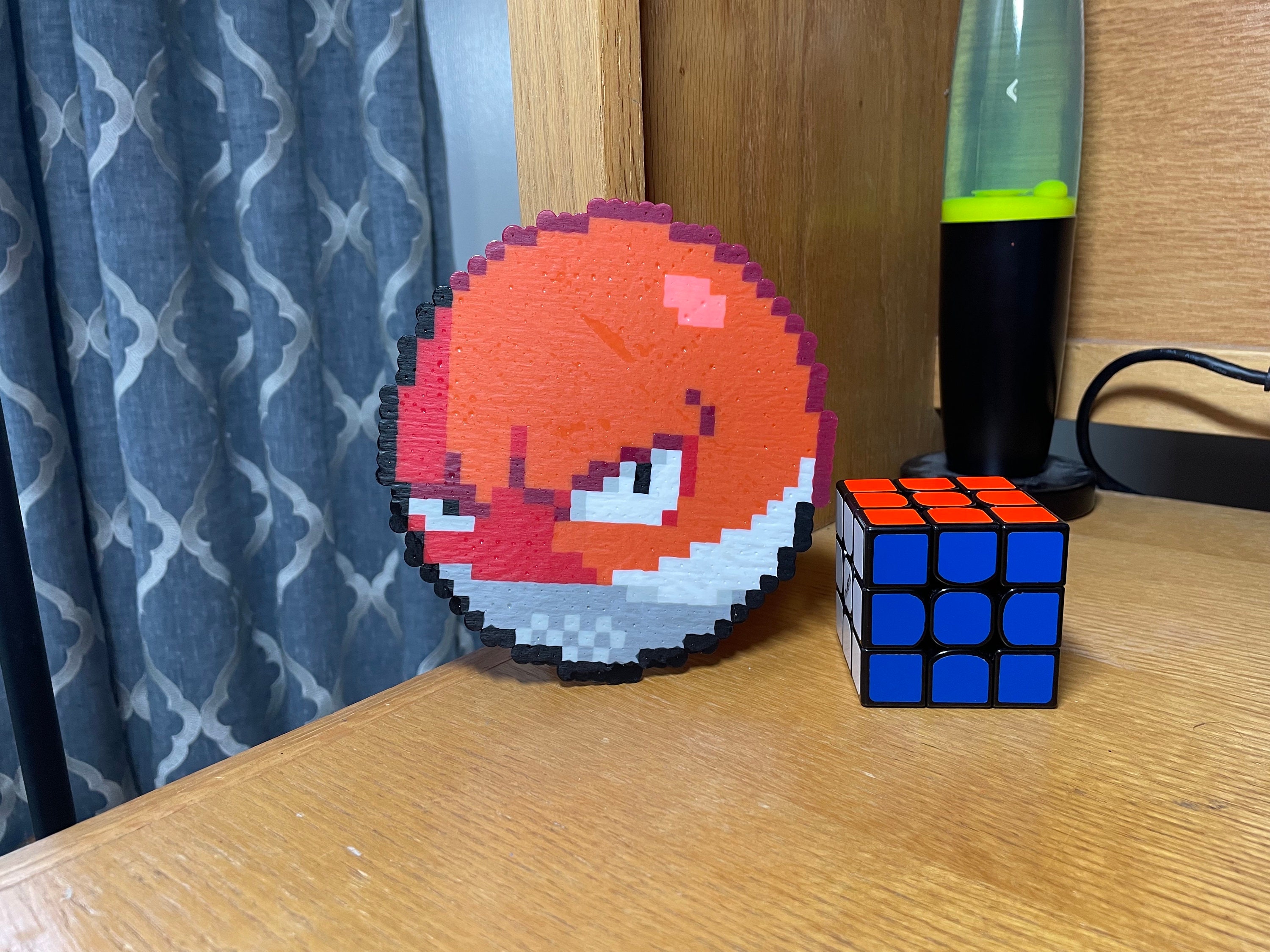 Voltorb Evolution Pokémon Perler Fuse Bead Pixel Art Sprite 