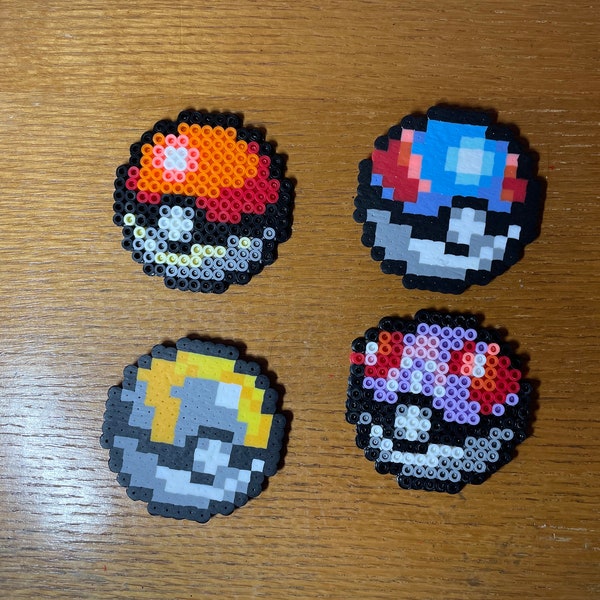 Pokeball Perler! Choose any Pokeball you'd like!