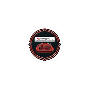 The Friendly Neighborhood Technician Vinyl Decal