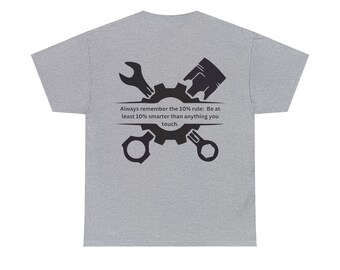 10% Rule Unisex Heavy Cotton Tee