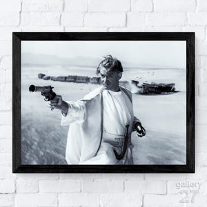 Lawrence de Arabia 1962, David Lean, Película clásica, Escena de película, Retrato, Lienzo, Metal, Enmarcado, Listo para colgar, Impresión artística premium