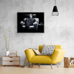 The Godfather 1972, Michael Corleone, Al Pacino, Movie Legend, Premium Fine Art Prints, Canvas, Metal, or Framed, Ready to Hang image 3
