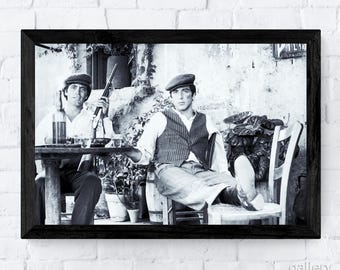 Al Pacino in The Godfather, Michael Corleone, Movie Legend, Iconic Actor, Premium Fine Art Prints, Canvas, Metal, or Framed, Ready to Hang